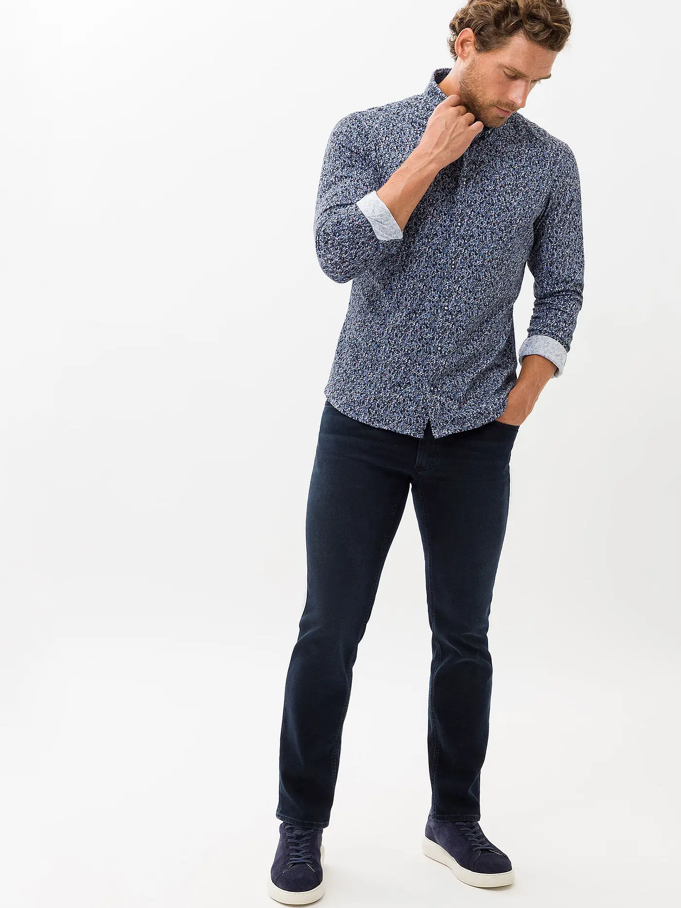 BRAX | Jeans Modern Fit CHUCK | dunkelblau